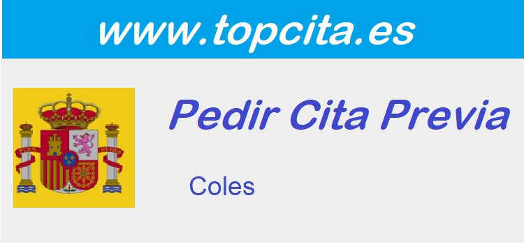 Cita Previa Extranjeria  Coles