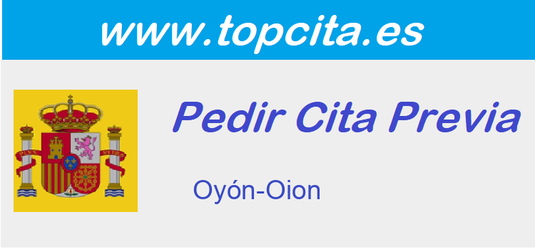 Cita Previa Extranjeria  Oyón-Oion