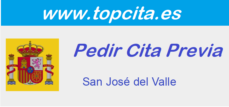 Cita Previa Extranjeria  San José del Valle