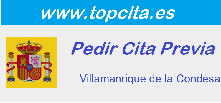 Cita Previa Extranjeria  Villamanrique de la Condesa