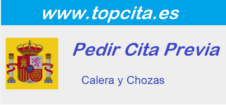 Cita Previa  calera-y-chozas